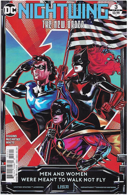 Nightwing: The New Order #3. Click for values.