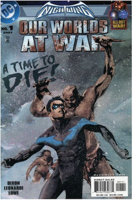 Nightwing: Our Worlds at War (2001). Click for values.