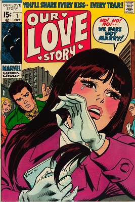 Our Love Story #1: Rare Marvel romance comic; First issue of the series. Click for value