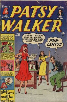 Patsy Walker comic book prices