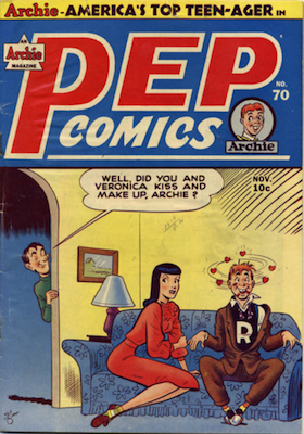 Pep Comics #70. Click for current values.