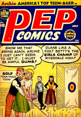 Pep Comics #98. Click for current values.