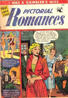 Pictorial Romances #14. Matt Baker cover. Click for values