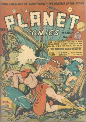 Click for value of Planet Comics #17