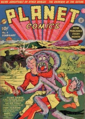 Planet Comics #2 The second in the series is definitely not as exciting a find as #1, but still cool. Click for values