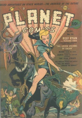 Click for value of Planet Comics #21