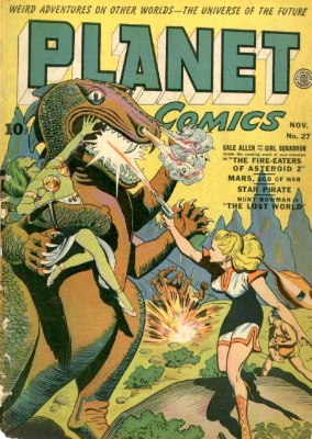 Click for value of Planet Comics #27
