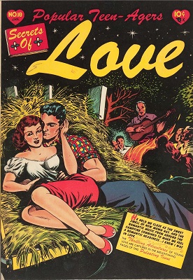 Popular Teen-Agers #10: Very rare, second issue of the "Romance" storyline. Click for value