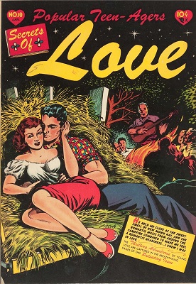 Popular Teen-Agers #10: Very rare, second issue of the "Romance" storyline. Click for value