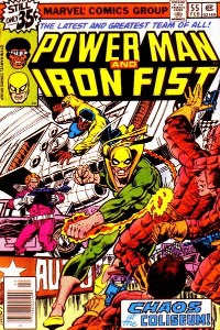 vintage comic books from the Bronze age: Power Man and Iron Fist