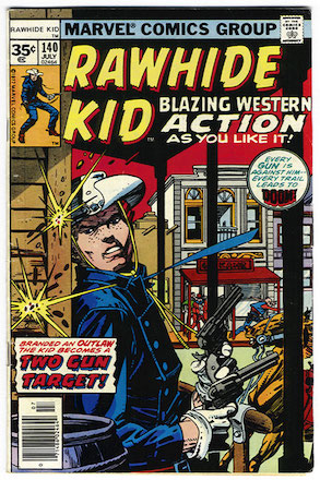 RARE! Rawhide Kid #140 35 Cent Price Variant