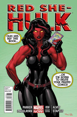 Red She-Hulk #58: Click Here for Values