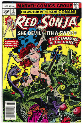 Red Sonja #4 35c Variant