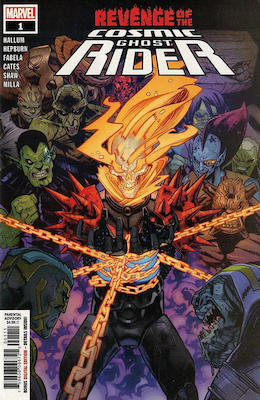 Revenge of the Cosmic Ghost Rider #1: Click Here for Values