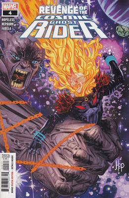 Revenge of the Cosmic Ghost Rider #4: Click Here for Values