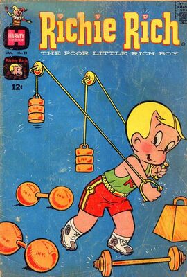 Richie Rich #21: Click Here for Values