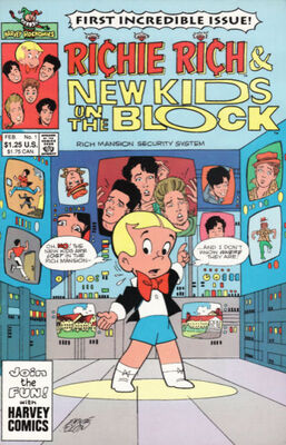 Richie Rich & New Kids on the Block #1: Click Here for Values