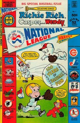 Richie Rich: Casper & Wendy National League #1: Click Here for Values