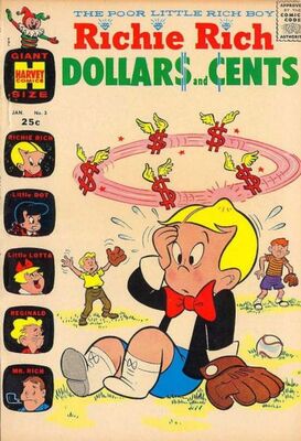 Richie Rich Dollars and Cents #3: Click Here for Values