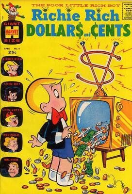 Richie Rich Dollars and Cents #4: Click Here for Values