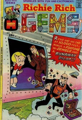 Richie Rich Gems #1: Click Here for Values