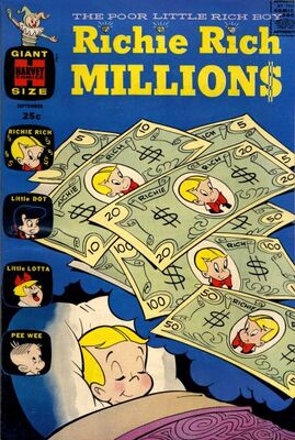 Richie Rich Millions #1: Click Here for Values