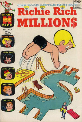 Richie Rich Millions #3: Click Here for Values