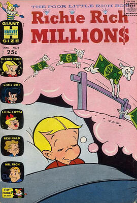 Richie Rich Millions #4: Click Here for Values
