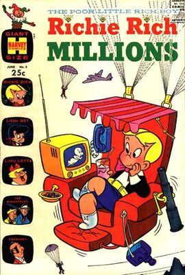 Richie Rich Millions #5: Click Here for Values
