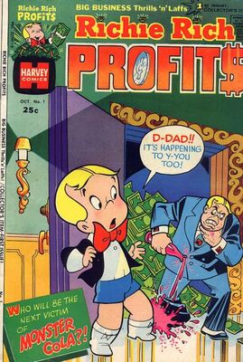 Richie Rich Profits #1: Click Here for Values