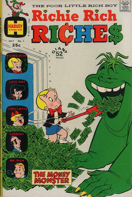 Richie Rich Riches #1: Click Here for Values