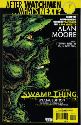 Saga of the Swamp Thing #21: Click Here for Values