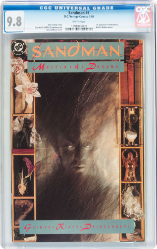 100 Hot Comics: Sandman #1 (Vertigo) by Neil Gaiman. See prices at Goldin