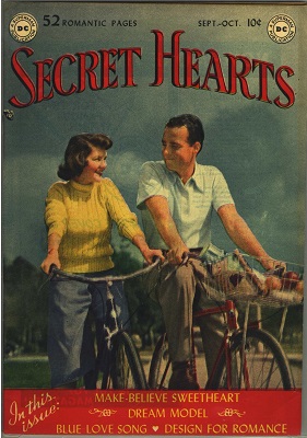 Secret Hearts #1: First issue of a long running series. Click for values