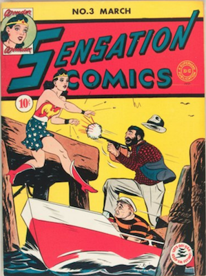 Sensation Comics #3. Click for current values.