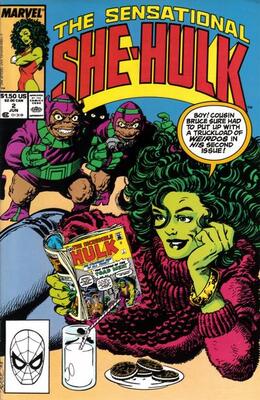 Sensational She-Hulk #2: Click Here for Values