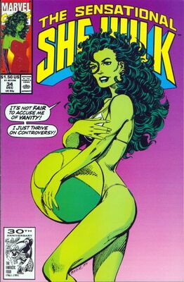 Sensational She-Hulk #34: Click Here for Values