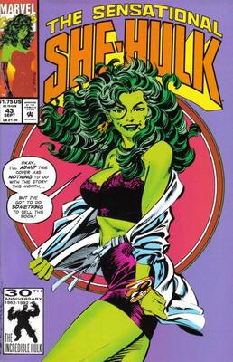 Sensational She-Hulk #43: Click Here for Values