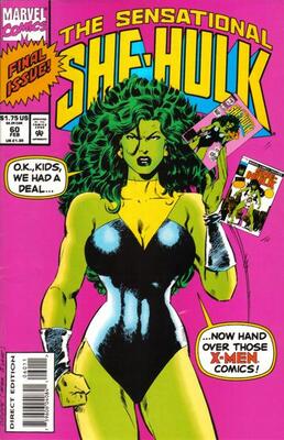 Sensational She-Hulk #60: Click Here for Values