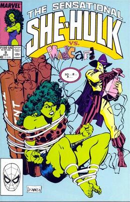 Sensational She-Hulk #9: Click Here for Values