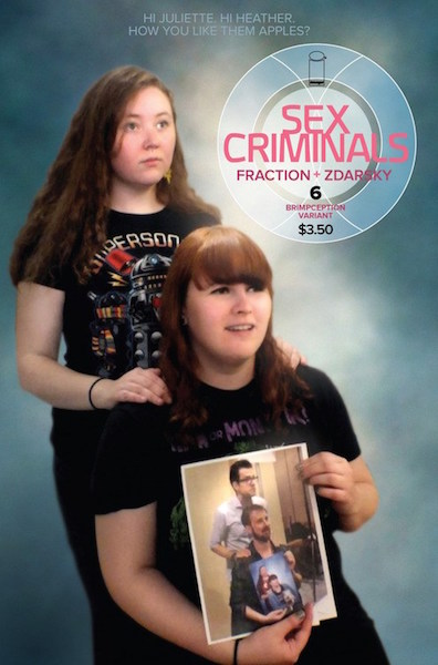 #36: Sex Criminals 6 Brimception Variant (2014). Click for values