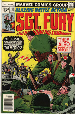 RARE! Sgt Fury #141 35 Cent Price Variant