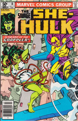 Savage She Hulk #18: Click Here for Values