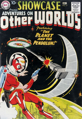 Undervalued Comics: Showcase Comic 17, 1st Adam Strange and Alanna. Click to find a copy at Goldin