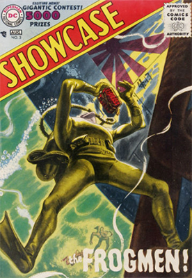 Showcase Comic #3: The Frogmen. Click for values