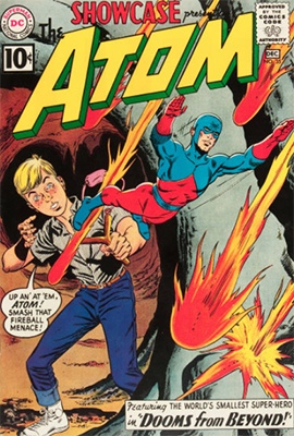 Showcase #35, second Silver Age appearance of The Atom. Click for values