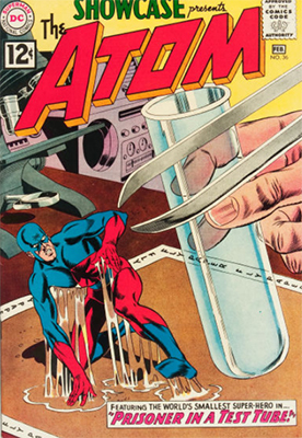 Showcase #36, third Silver Age appearance of The Atom. Click for values