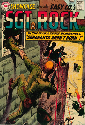 Showcase #45: Sgt. Rock origin retold. Click for values