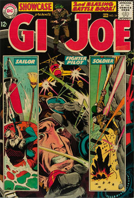 Showcase #54: GI Joe appearance. Click for values