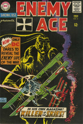 Showcase #57: Enemy Ace, 4th appearance. Click for values